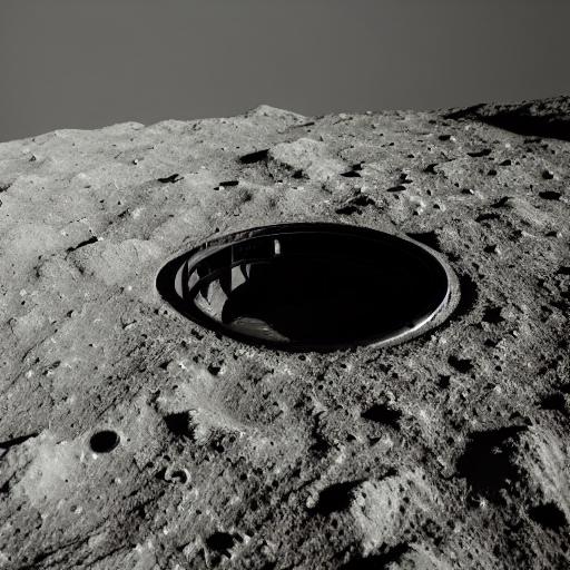 月の裏側の基地